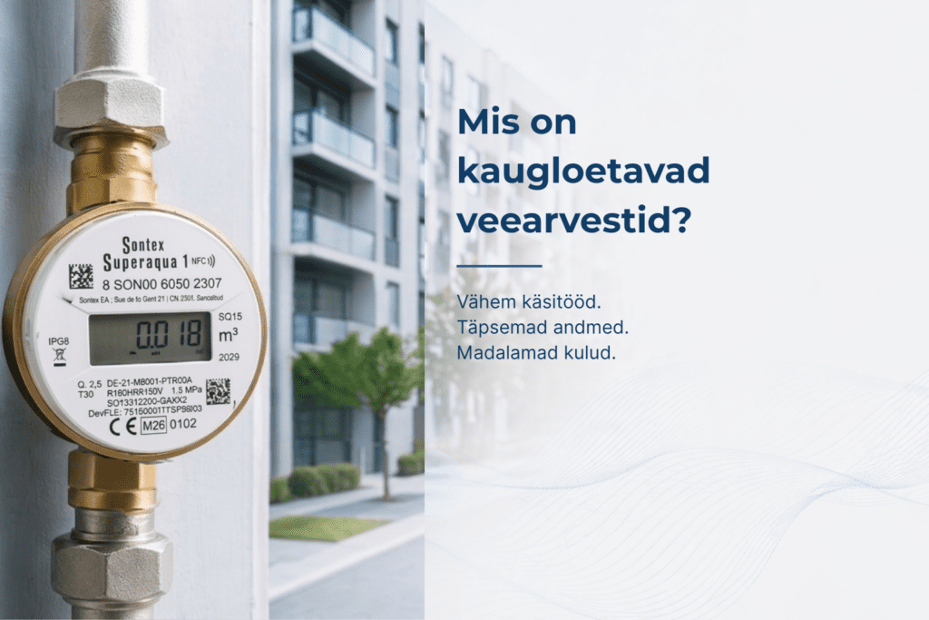 Mis on nutikad veearvestid ja kuidas need aitavad kulusid vähendada?